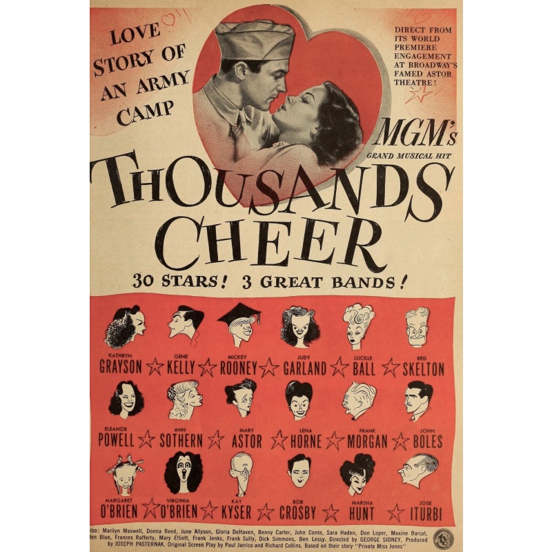Thousands Cheer (1943) Kathryn Grayson, Gene Kelly, Mary Astor, John Boles