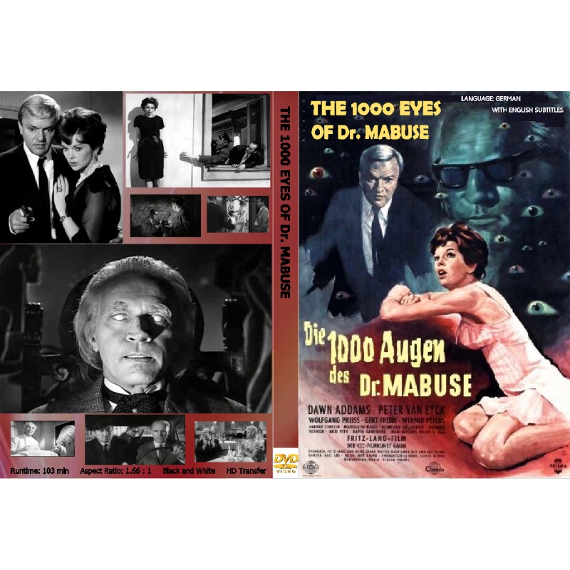 1000 EYES OF DR. MABUSE German with Eng subs