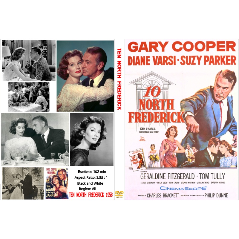 TEN NORTH FREDERICK (1958) Gary Cooper