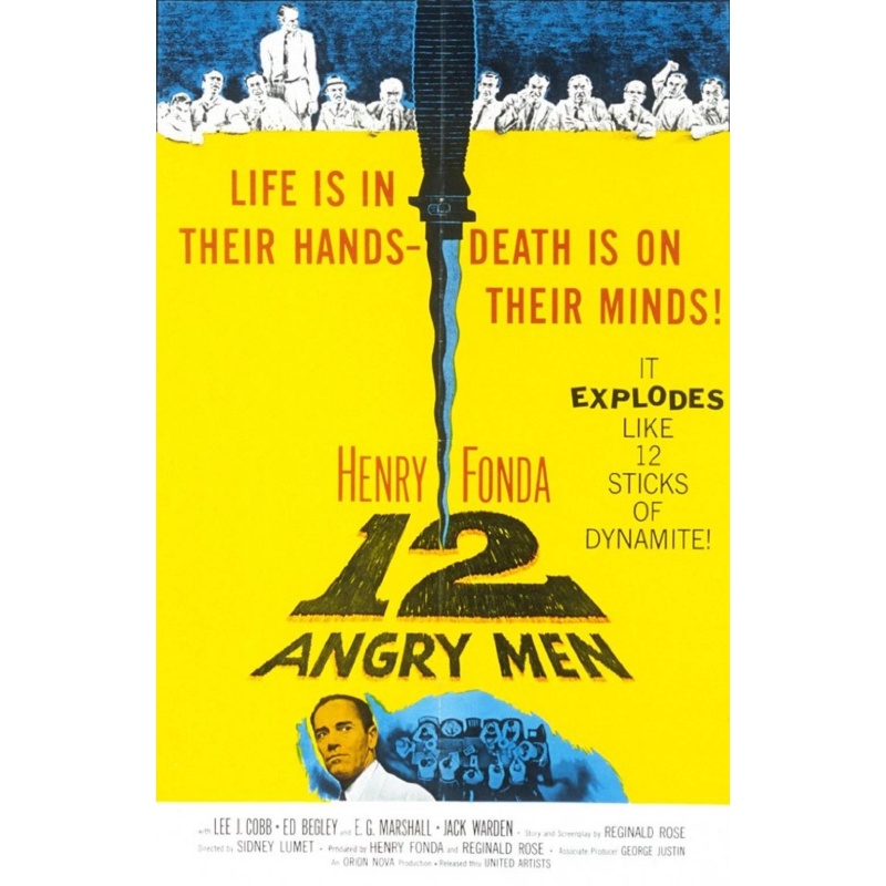 12 Angry Men (1957)  Henry Fonda, Lee J. Cobb, Martin Balsam