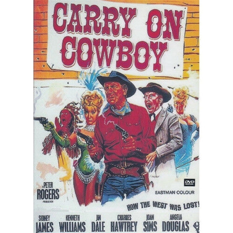 Carry On Cowboy ( All Region Pal )= Dvd
