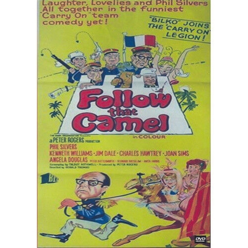 Carry On Follow That Camel ( All Region Pal )= Dvd