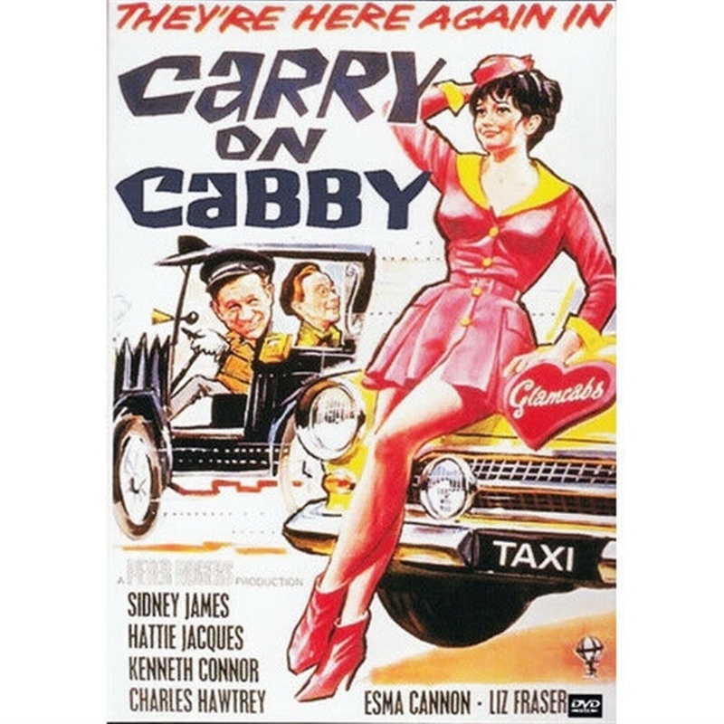 Carry On Cabby ( All Region Pal )= Dvd