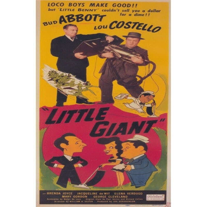 Abbott & Costello Little Giant = Dvd