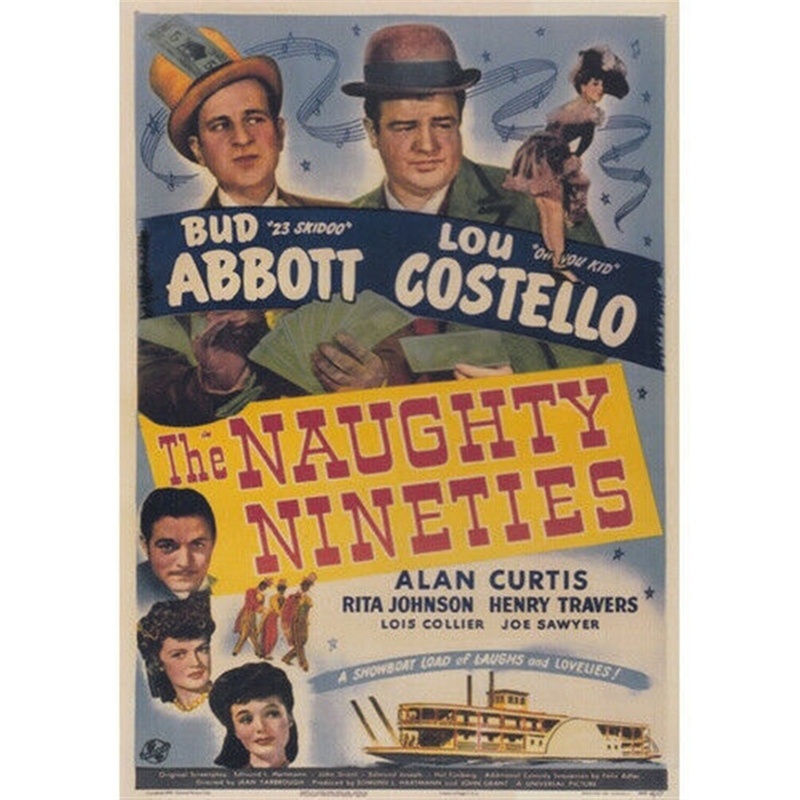 Abbott & Costello The Naughty Nineties = Dvd