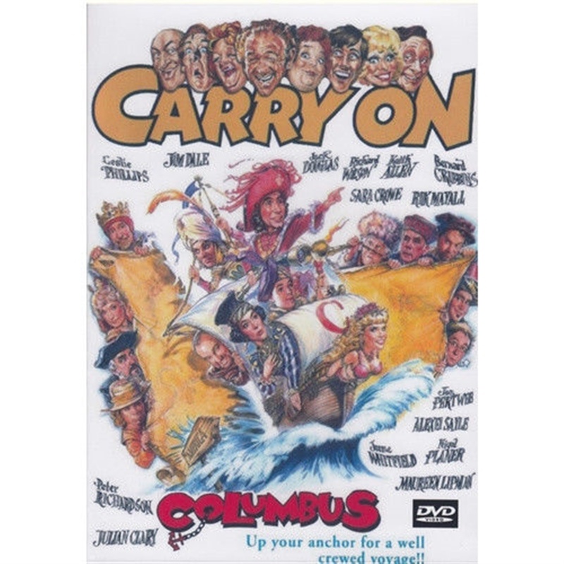 Carry On Columbus ( All Region Pal )= Dvd