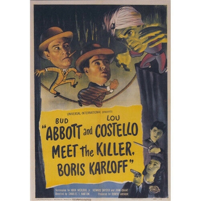 Abbott and Costello Meet The Killer = Dvd