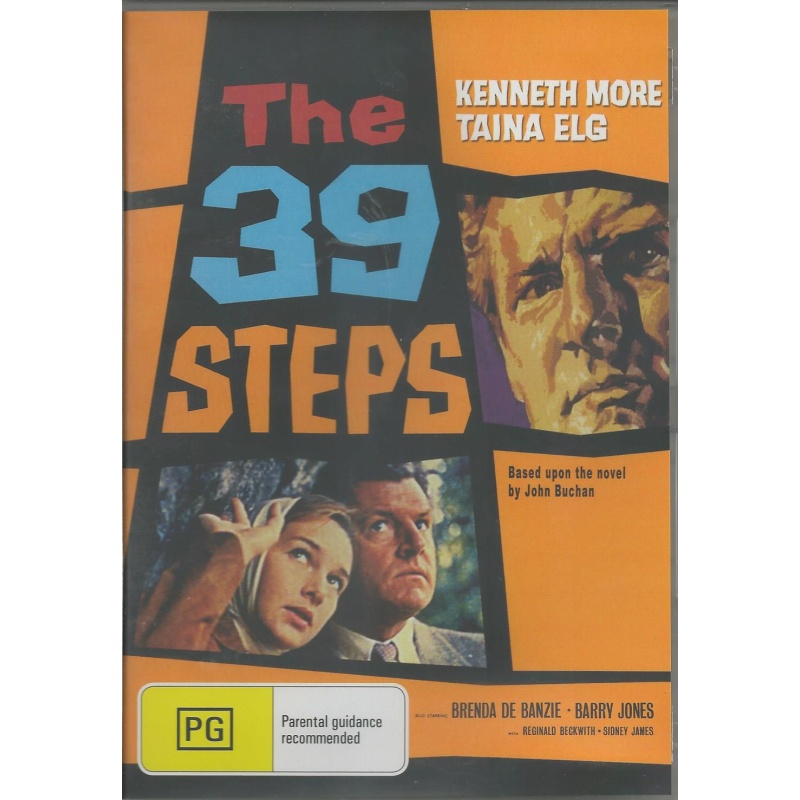 39 STEPS - KENNETH MORE  ALL REGION DVD