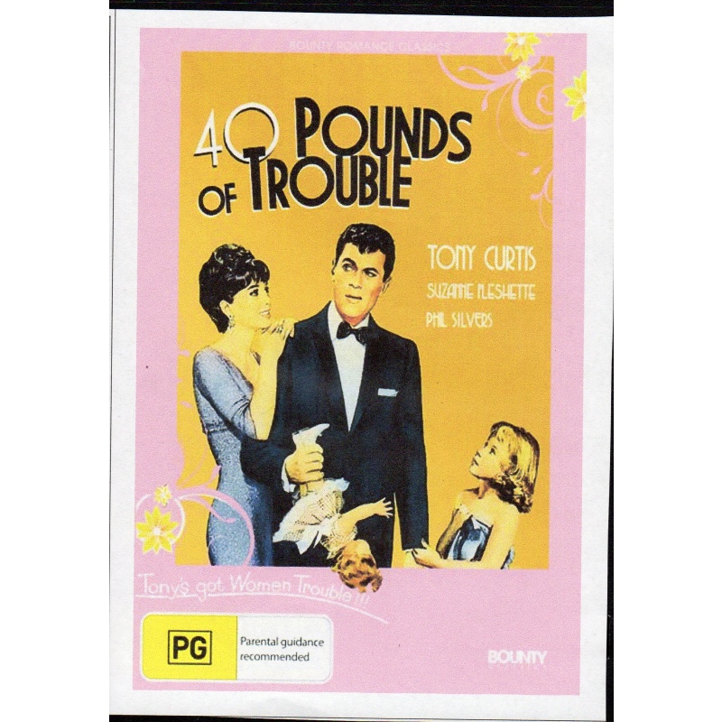 40 POUNDS OF TROUBLE - TONY CURTIS ALL REGION DVD