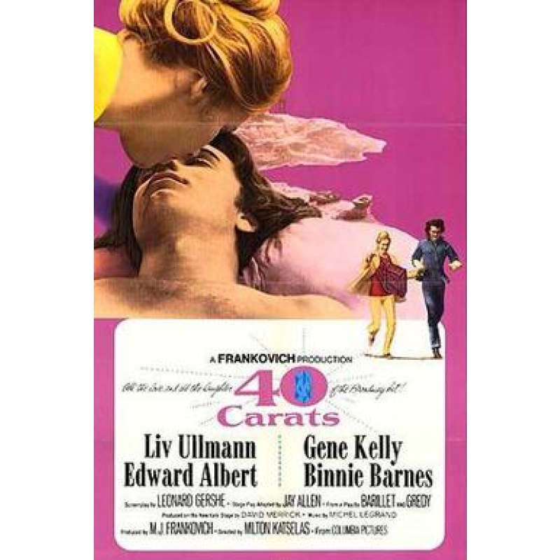 40 Carats (1973) Liv Ullmann, Edward Albert, Gene Kelly