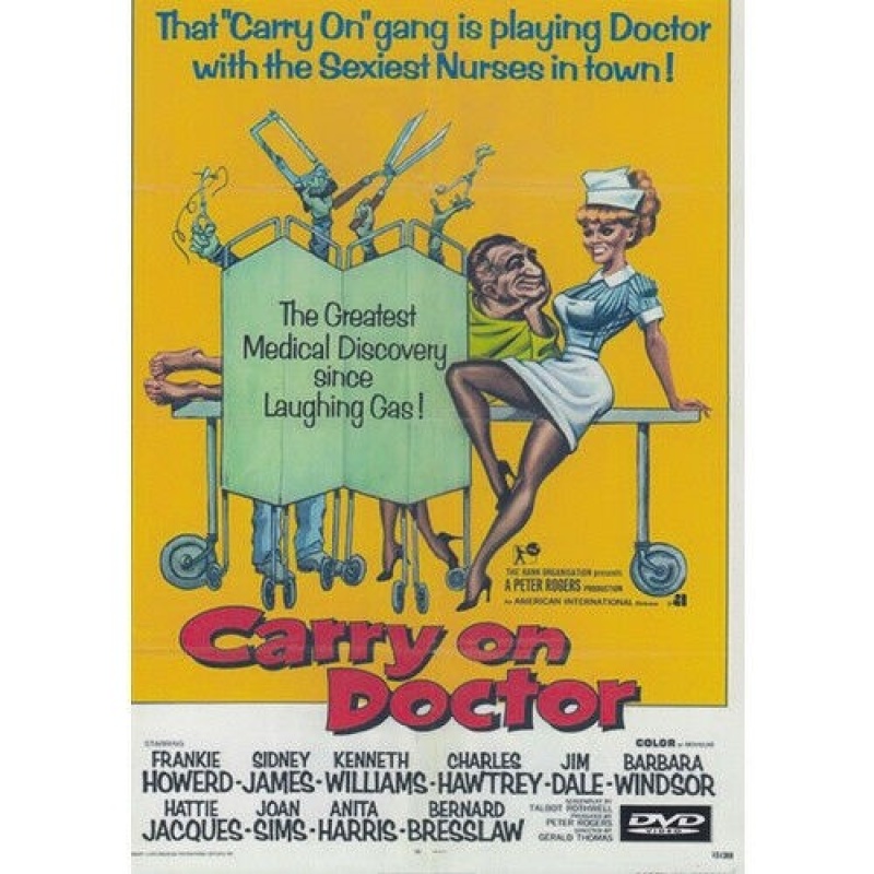 Carry On Doctor ( All Region Pal )= Dvd