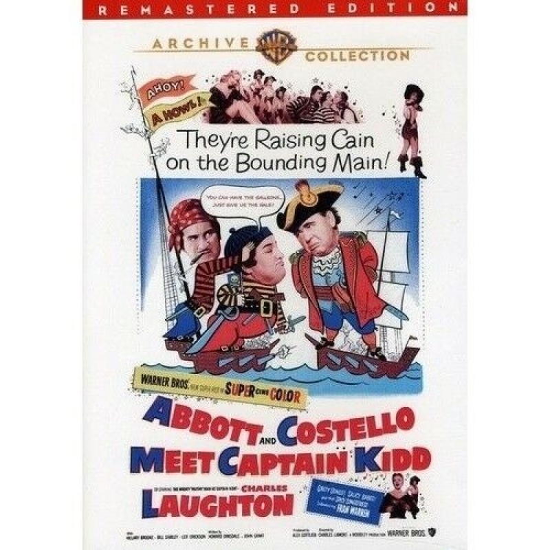 Abbott and Costello Meet Captain Kidd = Dvd