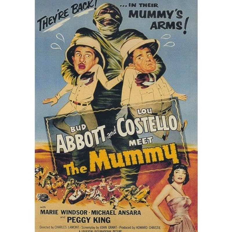 Abbott and Costello Meet The Mummy = Dvd