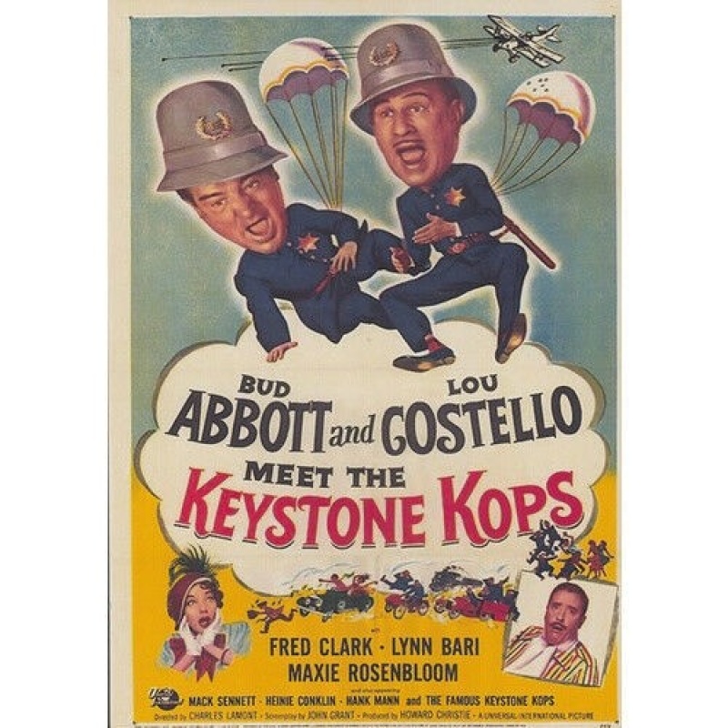 Abbott and Costello Meet The Keystone Kops = Dvd