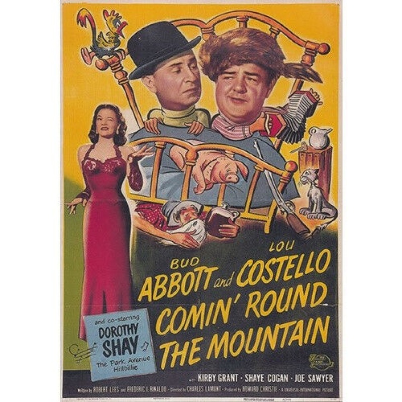 Abbott and Costello Comin Round The Mountain = Dvd