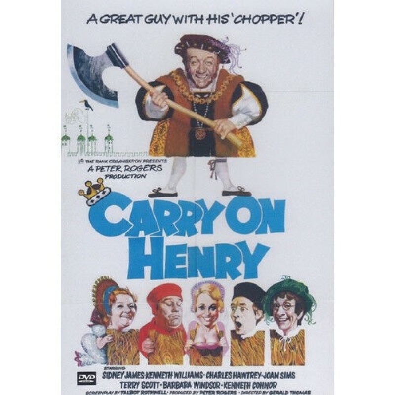 Carry On Henry ( All Region Pal )= Dvd