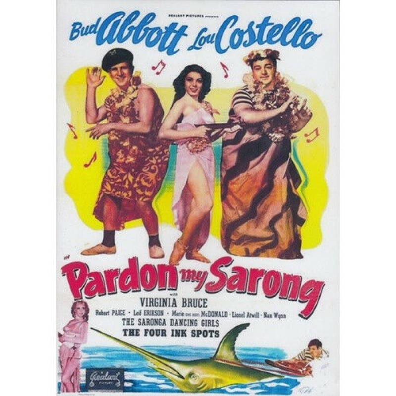 Abbott and Costello Pardon My Sarong = Dvd