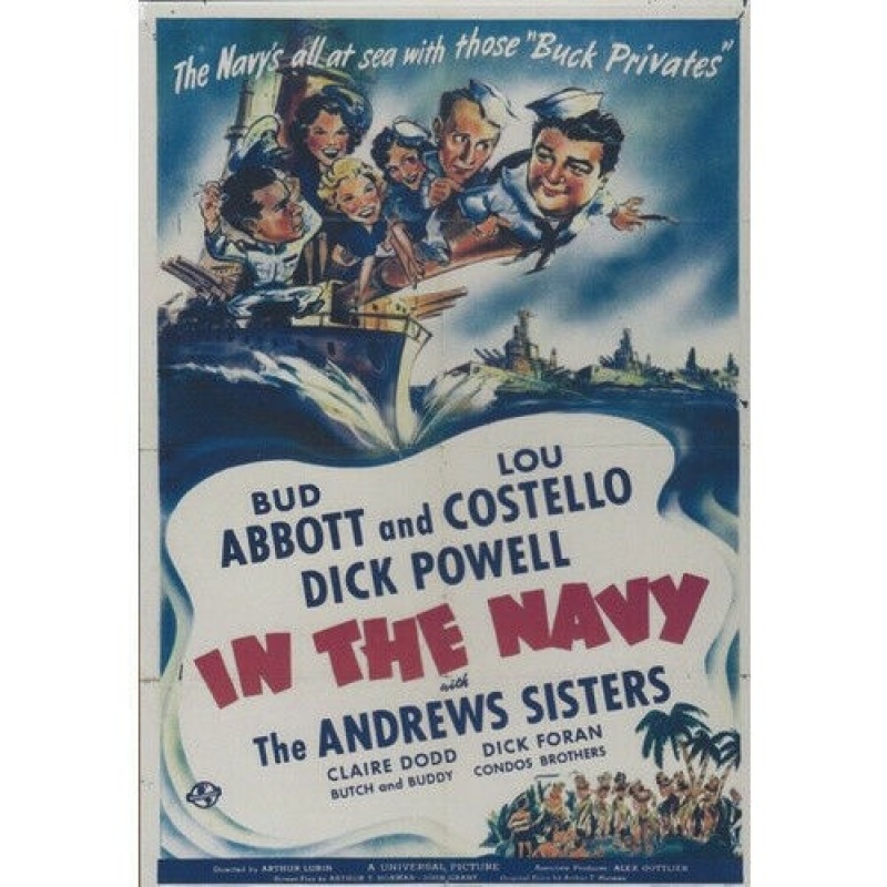 Abbott and Costello In The Navy = Dvd