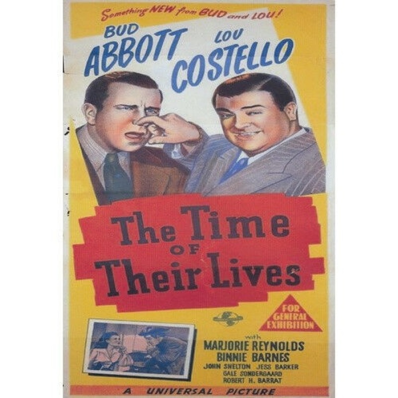 Abbott and Costello The Time Of Their Lives = Dvd