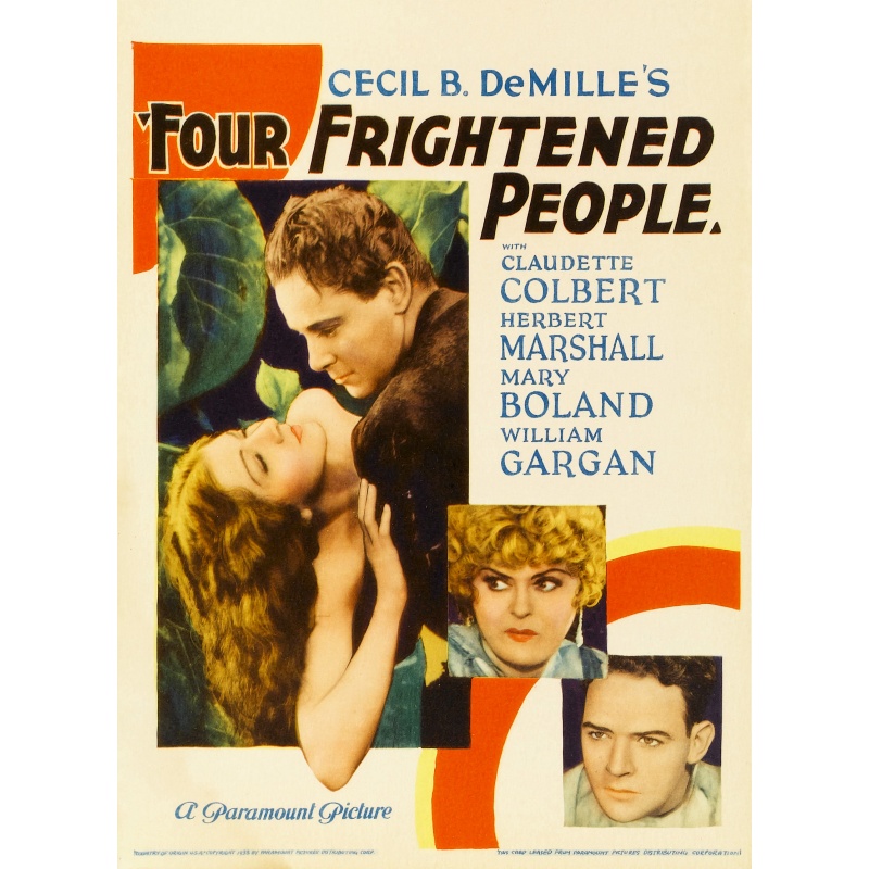 Four Frightened People 1934 - Claudette Colbert, Herbert Marshall,