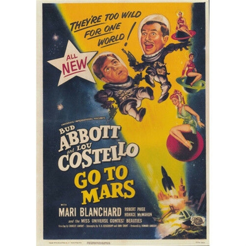 Abbott and Costello Go To Mars = Dvd