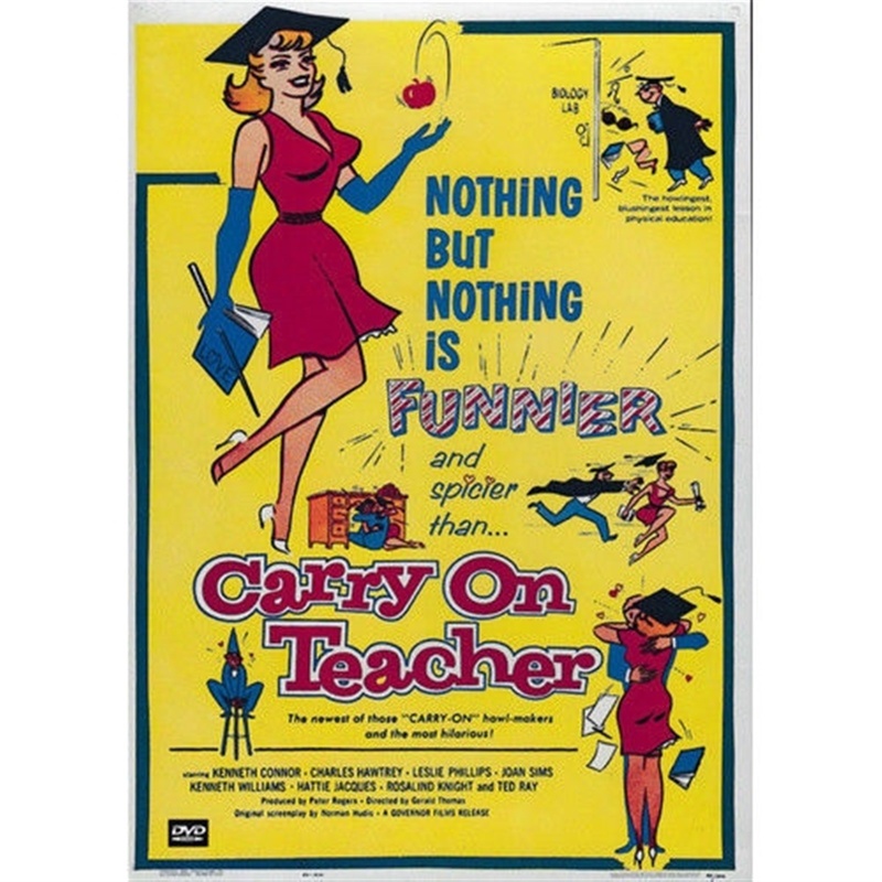 Carry On Teacher ( All Region Pal )= Dvd