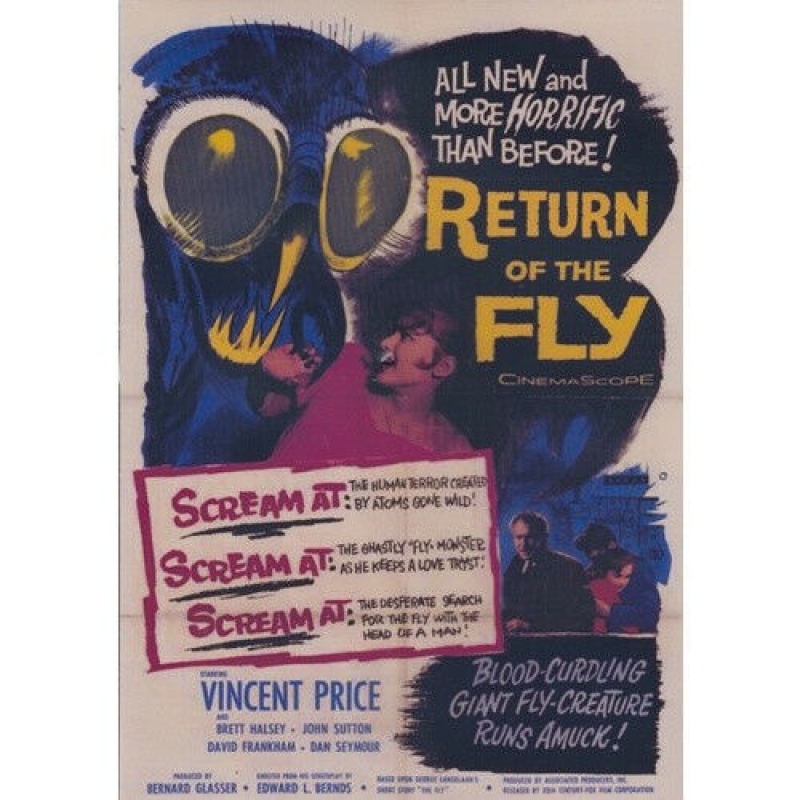 Return Of The Fly (Classic Film Dvd)