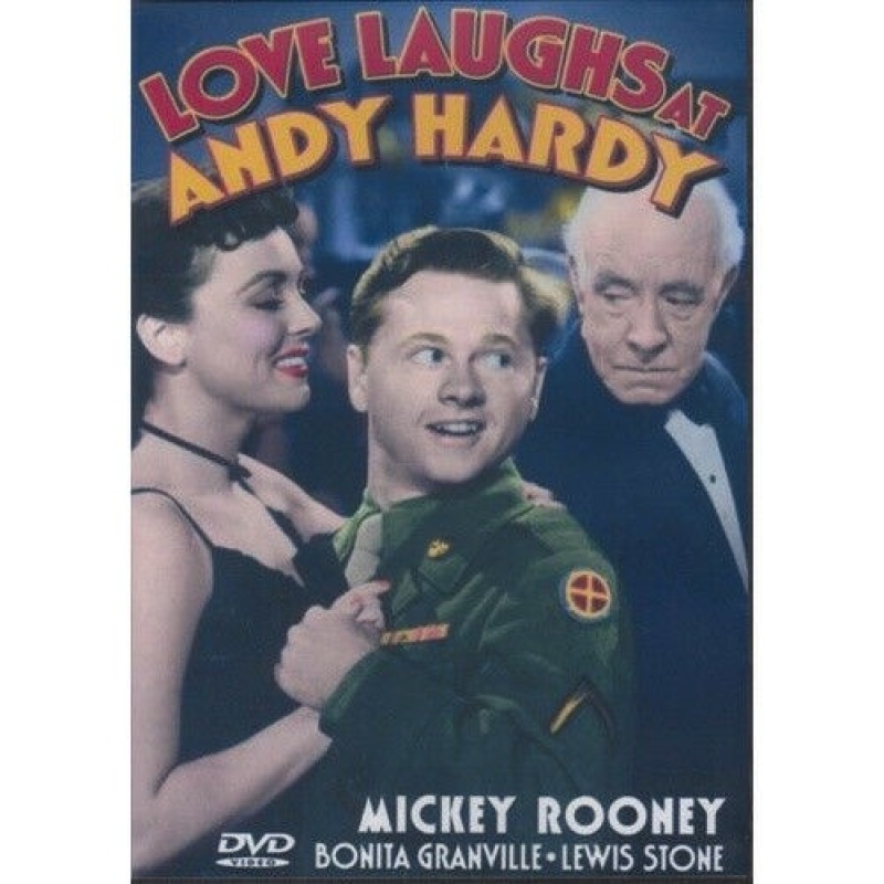 Love Laughs at Andy Hardy Mickey Rooney (Classic Film Dvd)