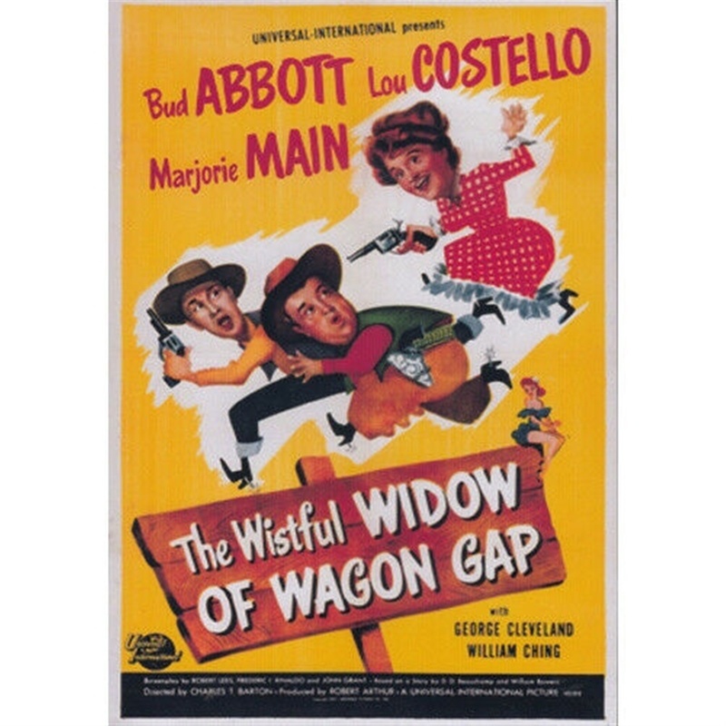 Abbott and Costello The Wistful Widow Of Wagon Gap = Dvd