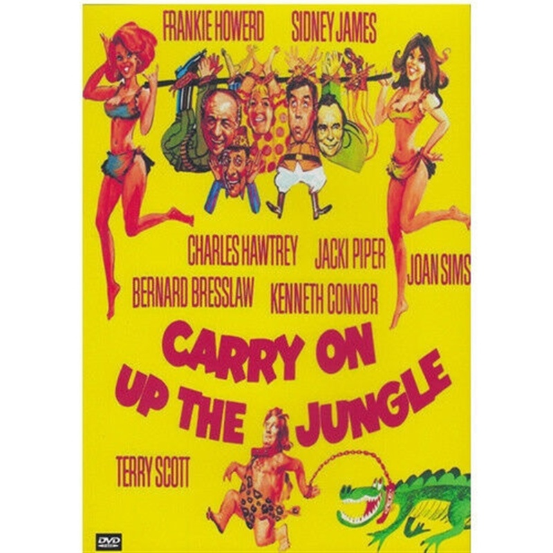 Carry On Up The Jungle ( All Region Pal )= Dvd