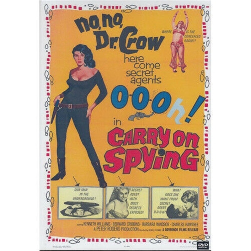 Carry On Spying ( All Region Pal )= Dvd