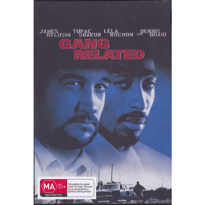 Gang Related James Belushi Tupac DVD (All Region Pal)= Dvd