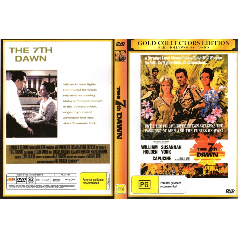 7TH DAWN - WILLIAM HOLDEN  ALL REGION DVD