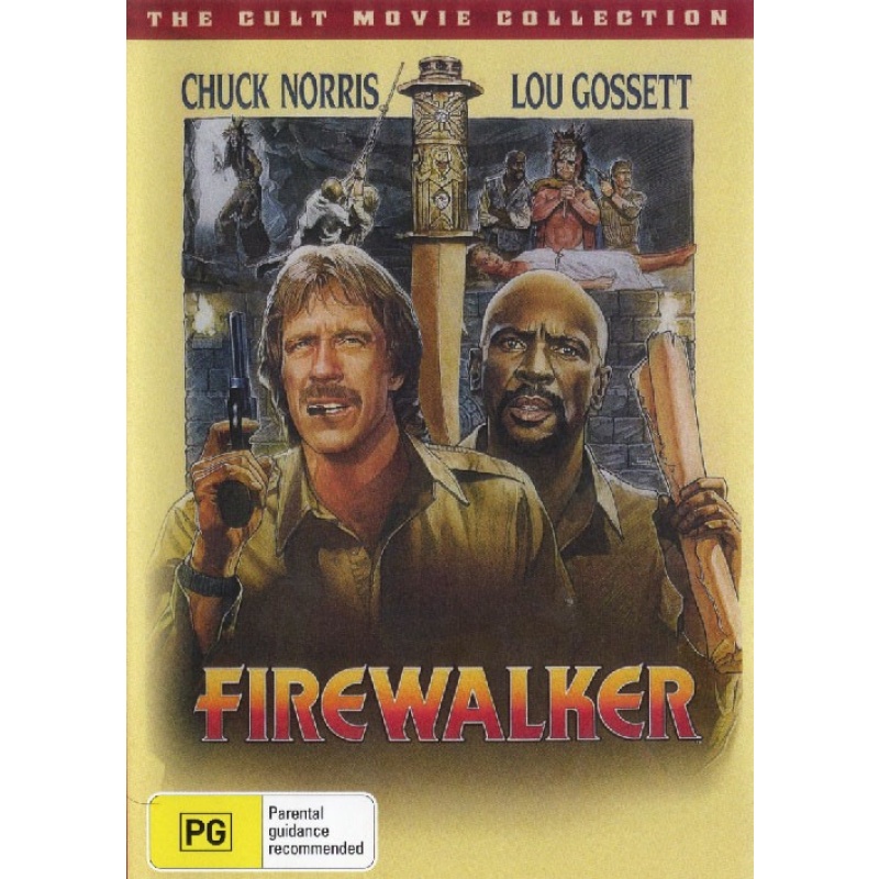 Firewalker - Lou Gossett - Chuck Norris (Classic Film Dvd)