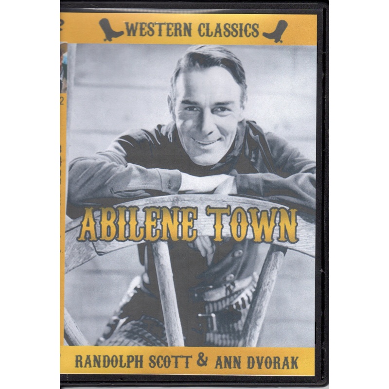 ABILENE TOWN - RANDOLPH SCOTT NEW ALL REGION DVD