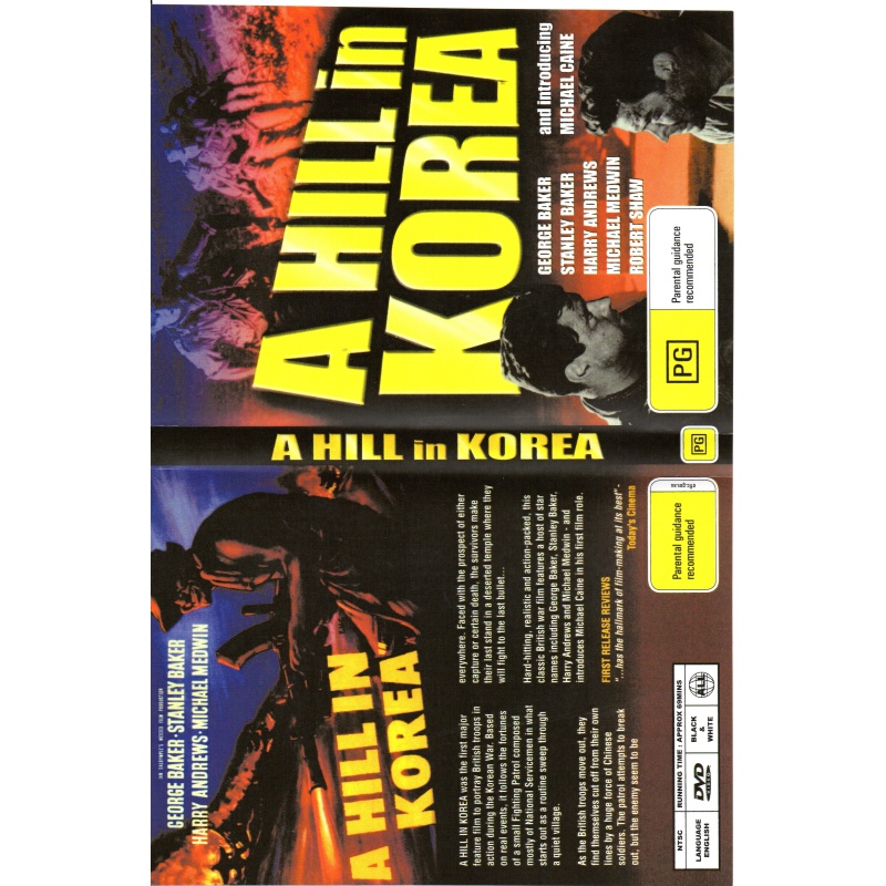 A HILL IN KOREA - MICHAEL CAINE ALL REGION DVD