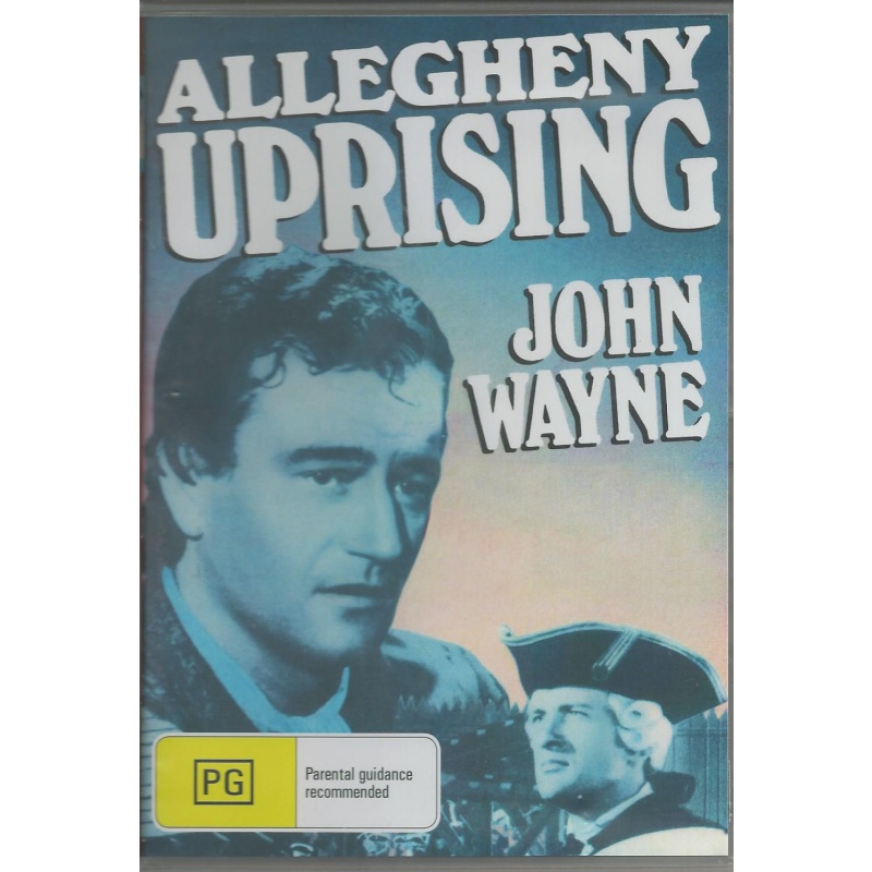 ALLEGHREY UPRISING - JOHN WAYNE   ALL REGION DVD