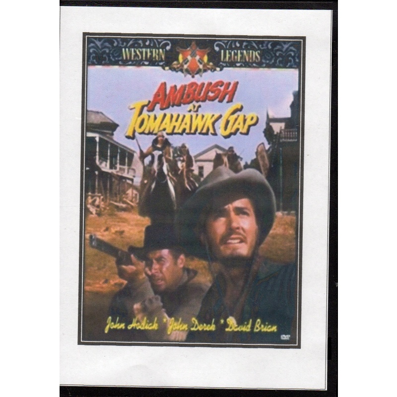 AMBUSH AT TOMAHAWK GAP = JOHN DEREK & JOHN HODIAK ALL REGION DVD