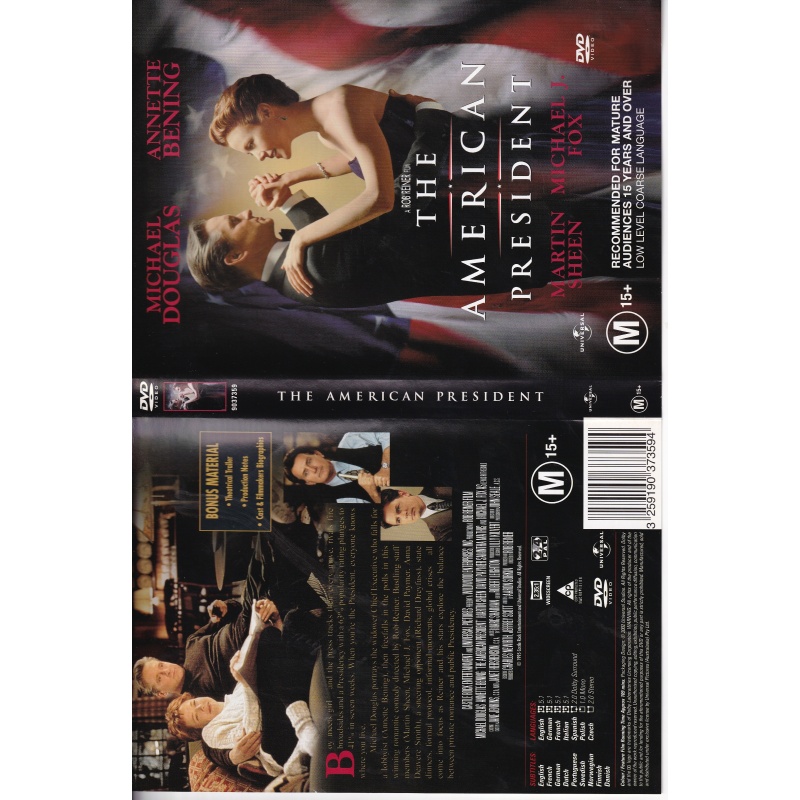 AMERICAN PRESIDENT - MICHAEL DOUGLAS - ALL REGION DVD