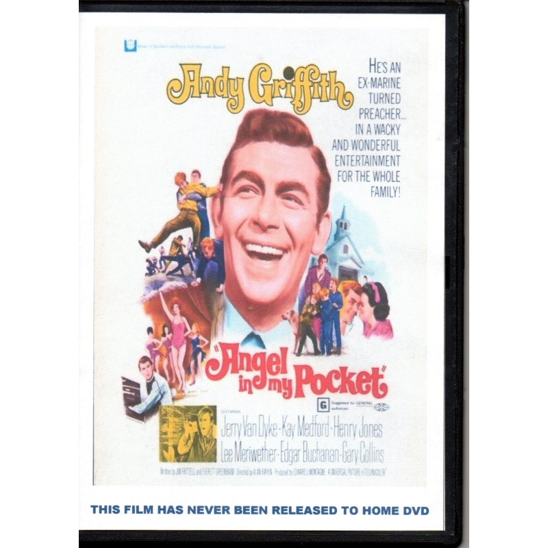 ANGEL IN MY POCKET - ANDY GRIFFITH ALL REGION DVD