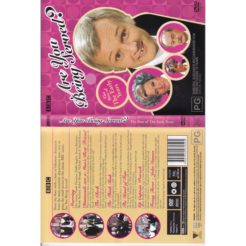 ARE YOU BEING SERVED THE BEST OF THE EARLY YEARS - ALL REGION DVD