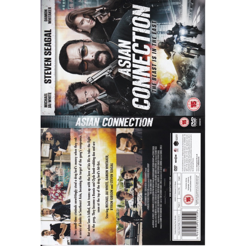 ASIAN CONNECTION - STEVEN SEAGAL - ALL REGION DVD