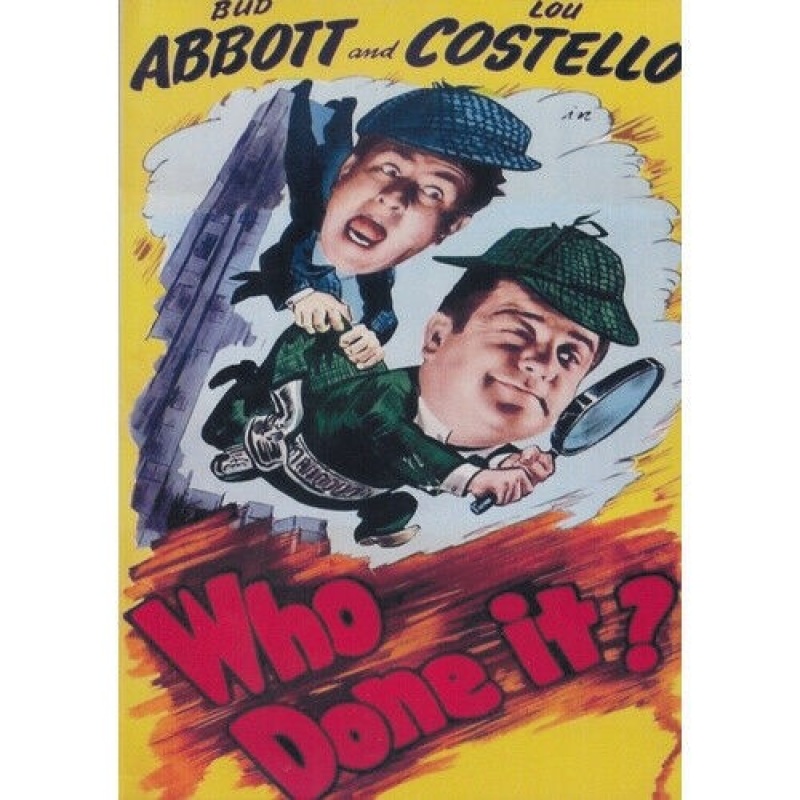 Abbott and Costello Who Done It ? = Dvd