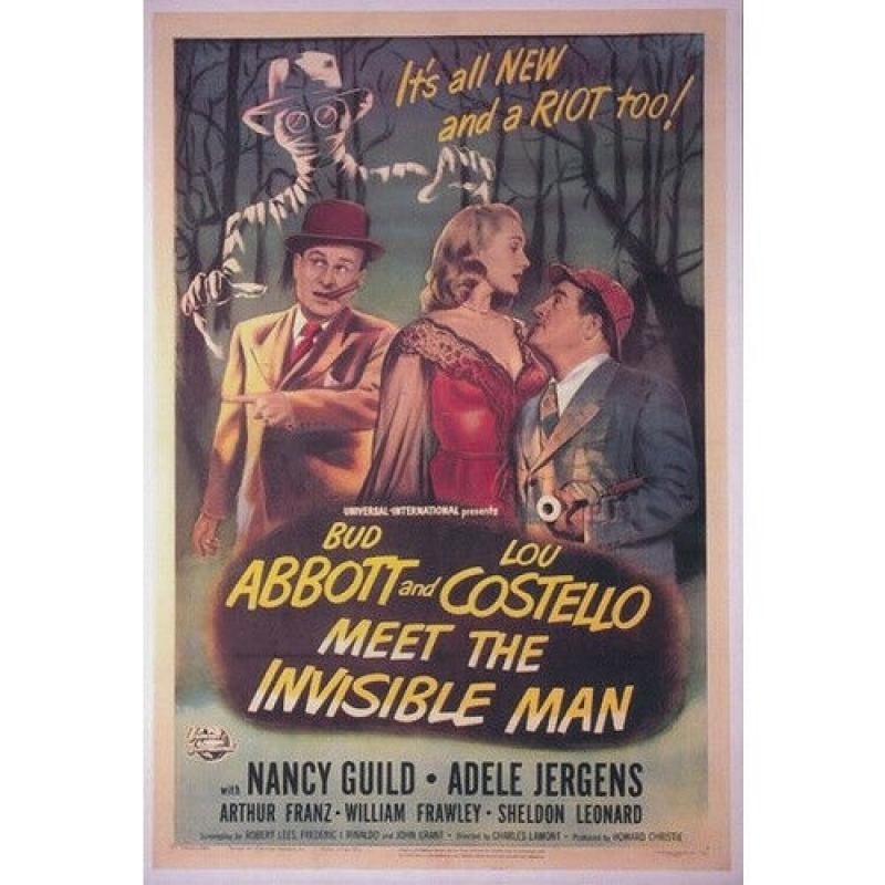 Abbott and Costello Meet The Invisible Man (Mod Dvd)
