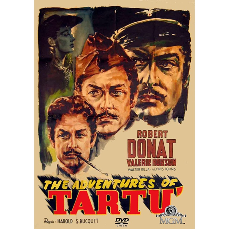 The Adventures of Tartu (1943) Robert Donat, Valerie Hobson, Walter Rilla