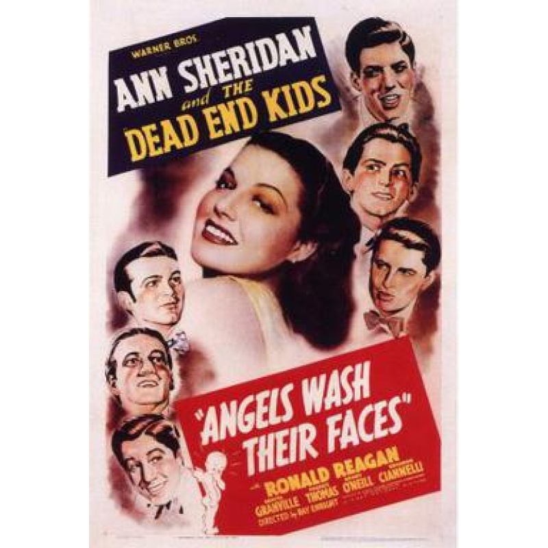 The  Angels Wash Their Faces  1939Ann Sheridan, Ronald Reagan the Dead End Kid