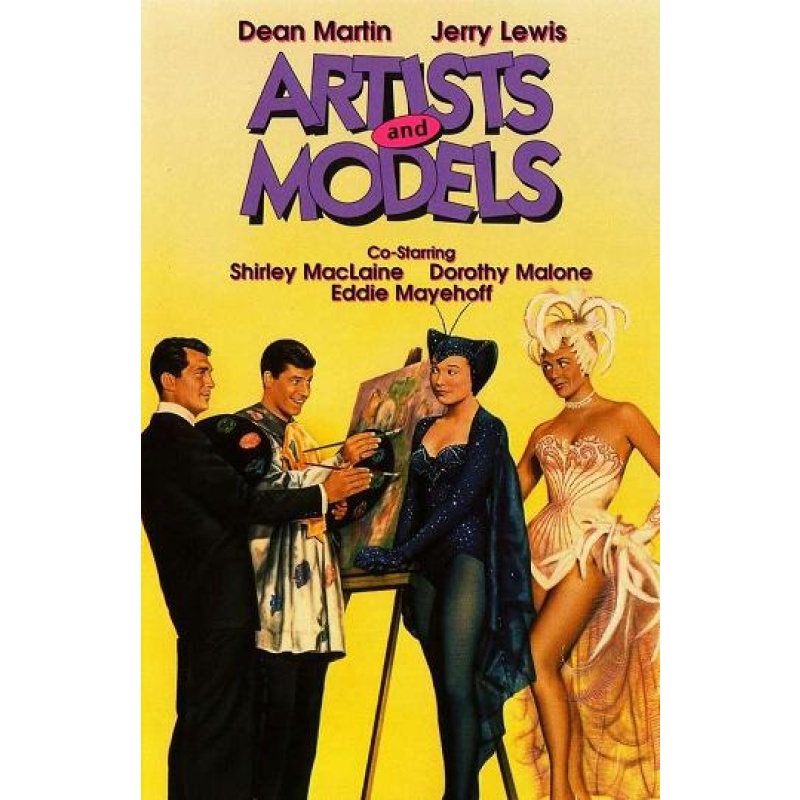 Artists and Models (1955)  Dean Martin, Jerry Lewis, Shirley MacLaine