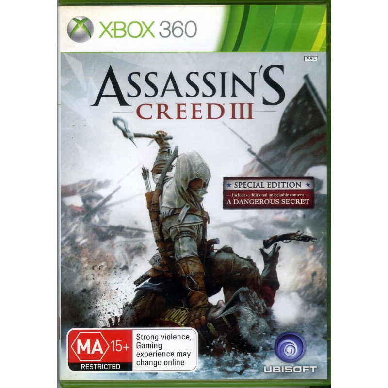 Assassins Creed III (Xbox 360) (Pre-owned)