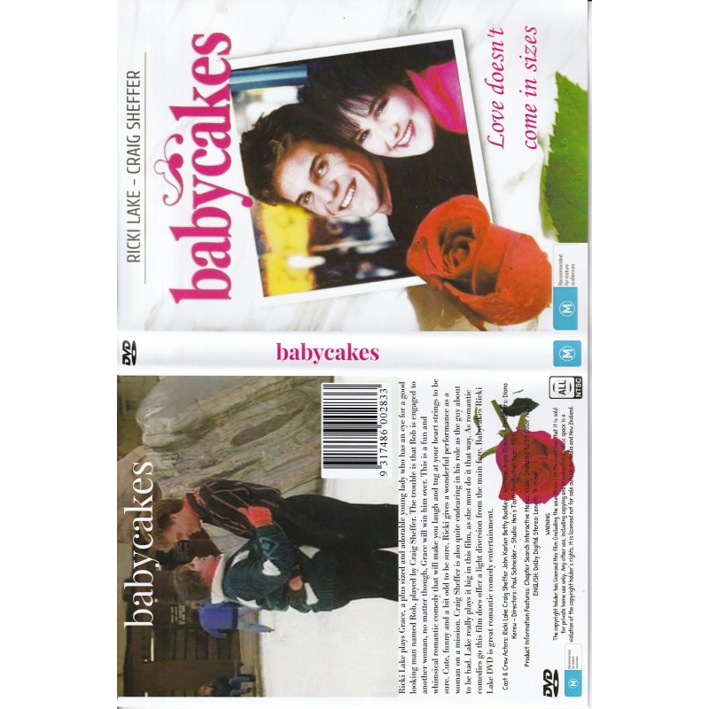 BABYCAKES - RICKI LAKE & CRAIG SHEFFER -  ALL REGION DVD