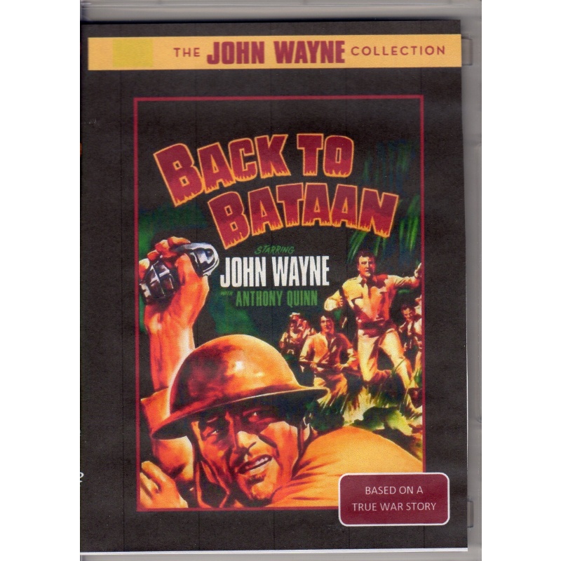 BACK TO BATAAN - JOHN WAYNE ALL REGION DVD